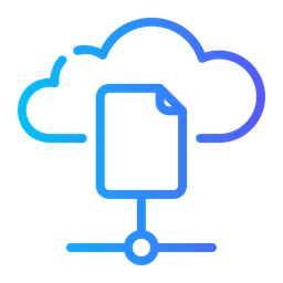 Cloud file  Icon