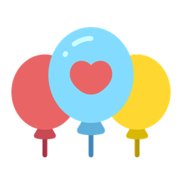 Luftballons  Symbol