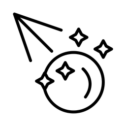 Kosmischen Strahlung  Symbol