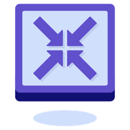 Inward Arrows  Icon