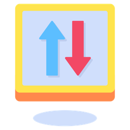 Opposite Direction Arrows  Icon