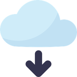 Cloud-Download  Symbol