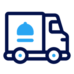 Food Delivery Truck  Icon