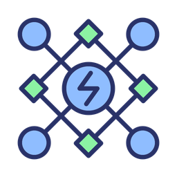 Smart energy grid  Icon