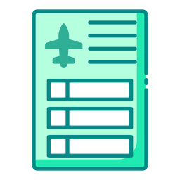 Itinerary  Icon