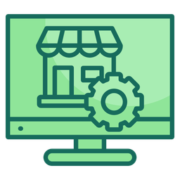 Digitale Filialsteuerung  Symbol