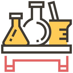 실험실 도구  아이콘