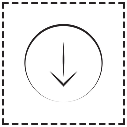 Down arrow  Icon
