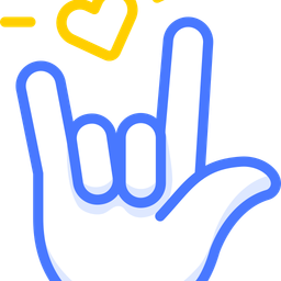 Love hand sign  Icon