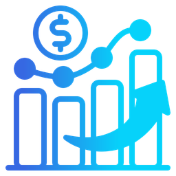 Growth Chart  Icon