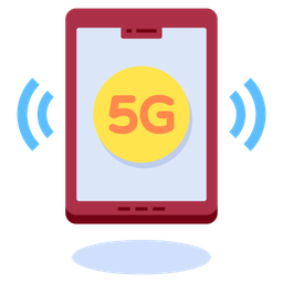 5G 네트워크  아이콘