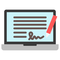 Digital signature  Icon