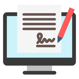 Digital signature  Icon