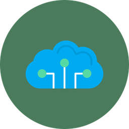 Cloud Circuit  Icon