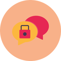 Chat security  Icon