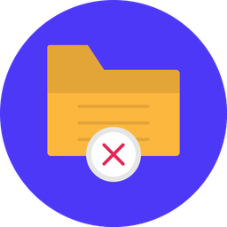 Delete file  Icon