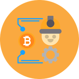 Bitcoin-Handwerk  Symbol