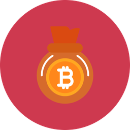 Bitcoin Bag  Icon