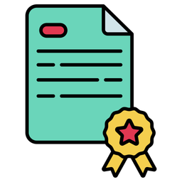 Certificate  Icon