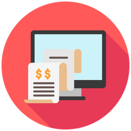 Digital invoice  Icon