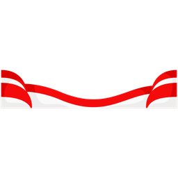 Indonesian flag frame elements  Icon