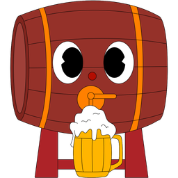 Beer tap and keg  Icon