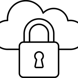 Cloud Lock  Icon