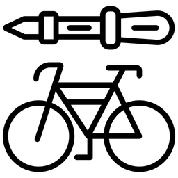 Fahrradreparatur  Symbol