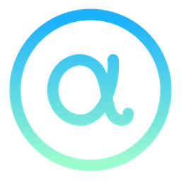 Alpha-circle  Icon