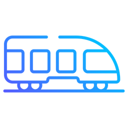 초고속 열차  아이콘