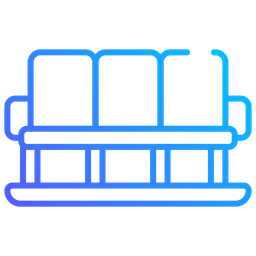 Salão de desembarque  Ícone