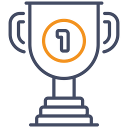 Cup and saucer trophy  Icon