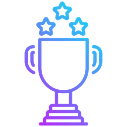 Trophy and stars  Icon